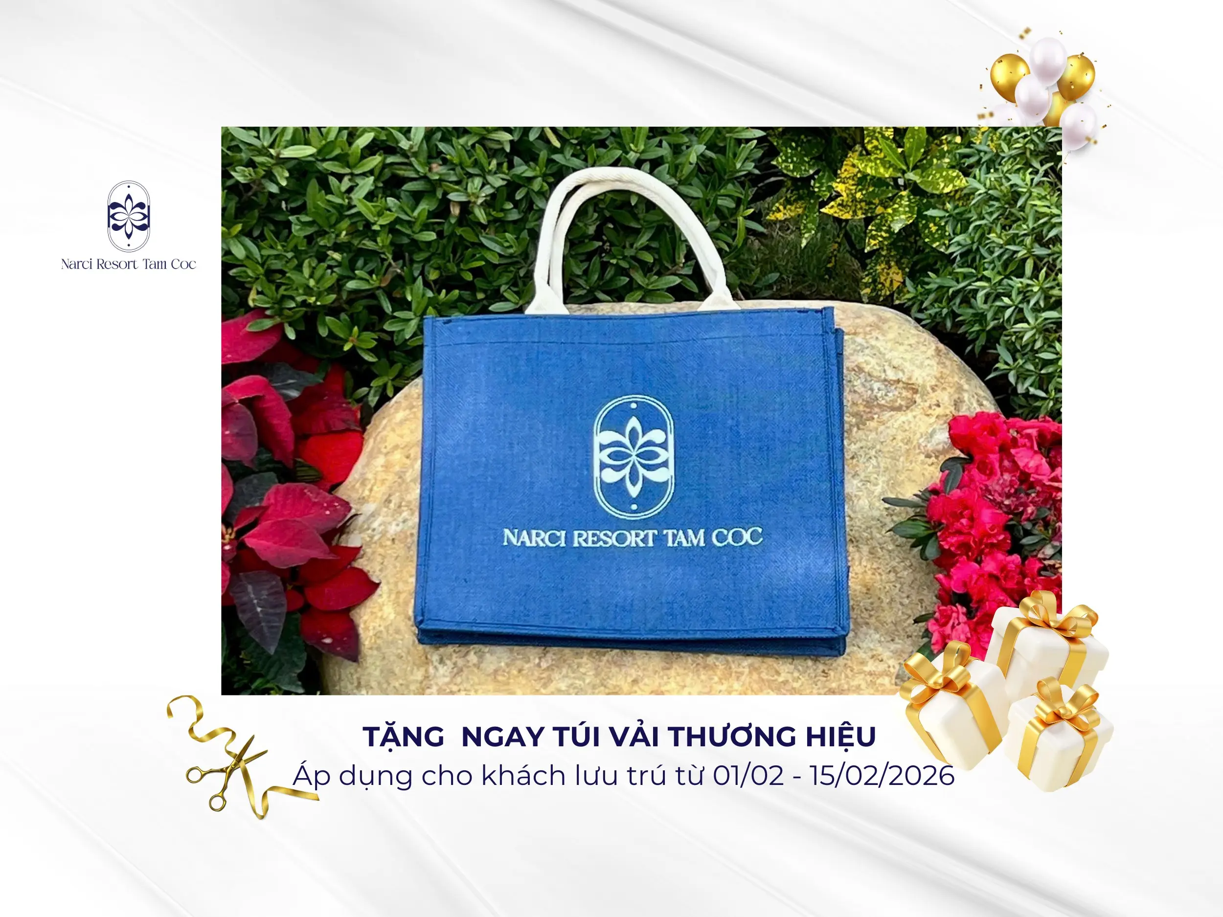 Tặng ngay 99 phần quà hấp dẫn dành cho khách lưu trú